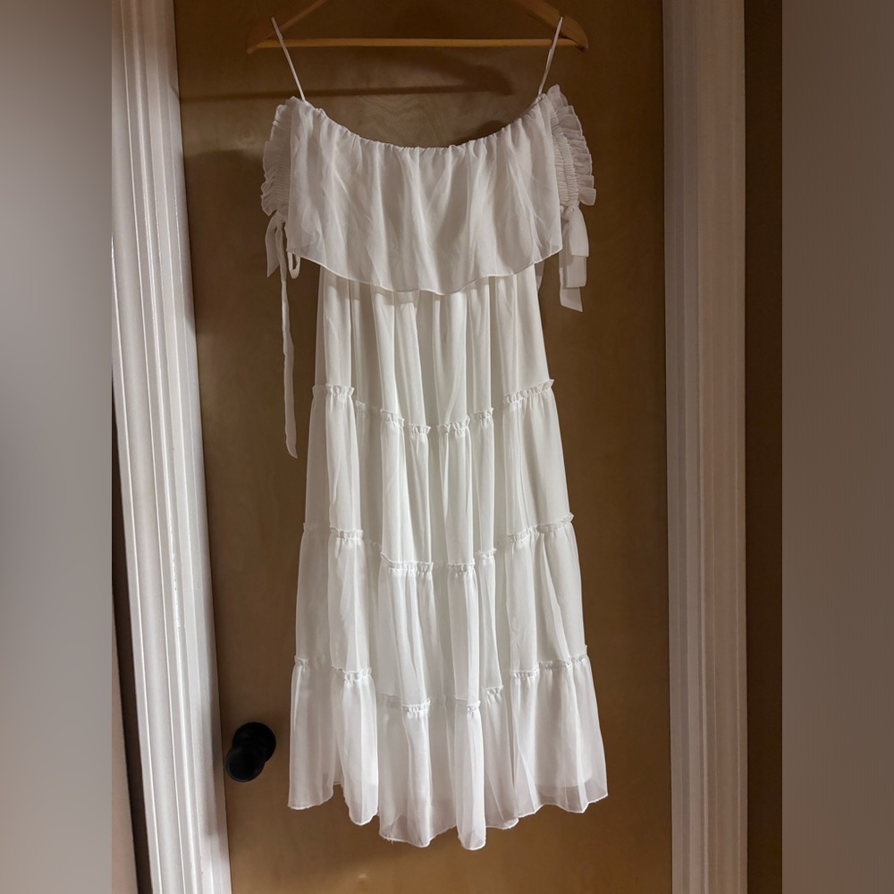 Tiered midi dress - Picture 7 of 7